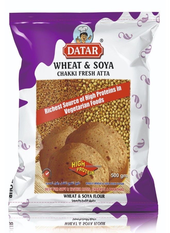 Wheat & Soya Flour 500 gms.