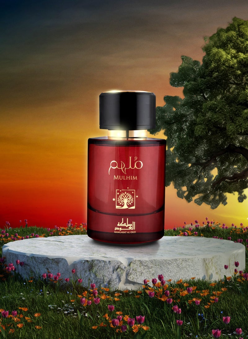 Mamlakat Al Oud Mulhim Eau De Parfum for Men 100ml By Mamlakt Al Oud  - Image 3