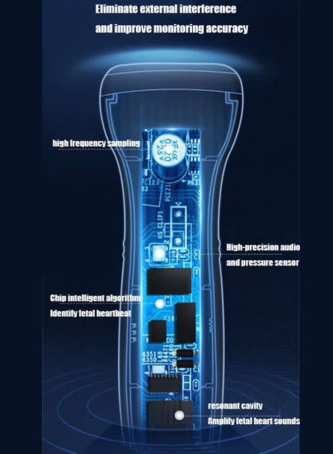 general Portable Ultrasound Doppler Fetal Heart Rate Monitor - Image 2