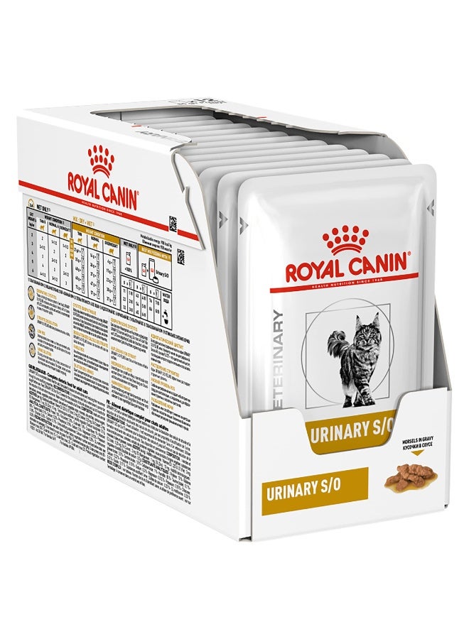 رويال كانين طعام رويال كانين للقطط البولية S/O في المرق (85 جم/كيس، 12 كيسًا في العلبة) - Image 1