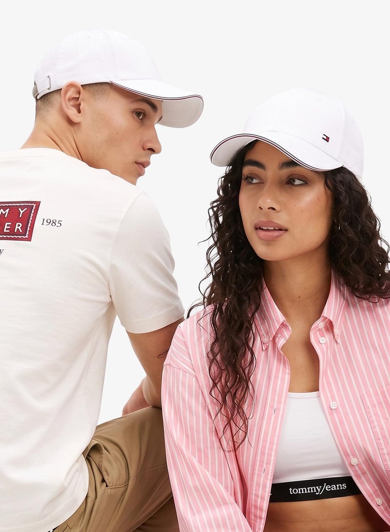 TOMMY HILFIGER Corporate Signature Tape Baseball Cap - Image 1