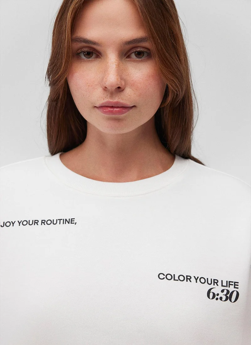 MAVI White Sweatshirt