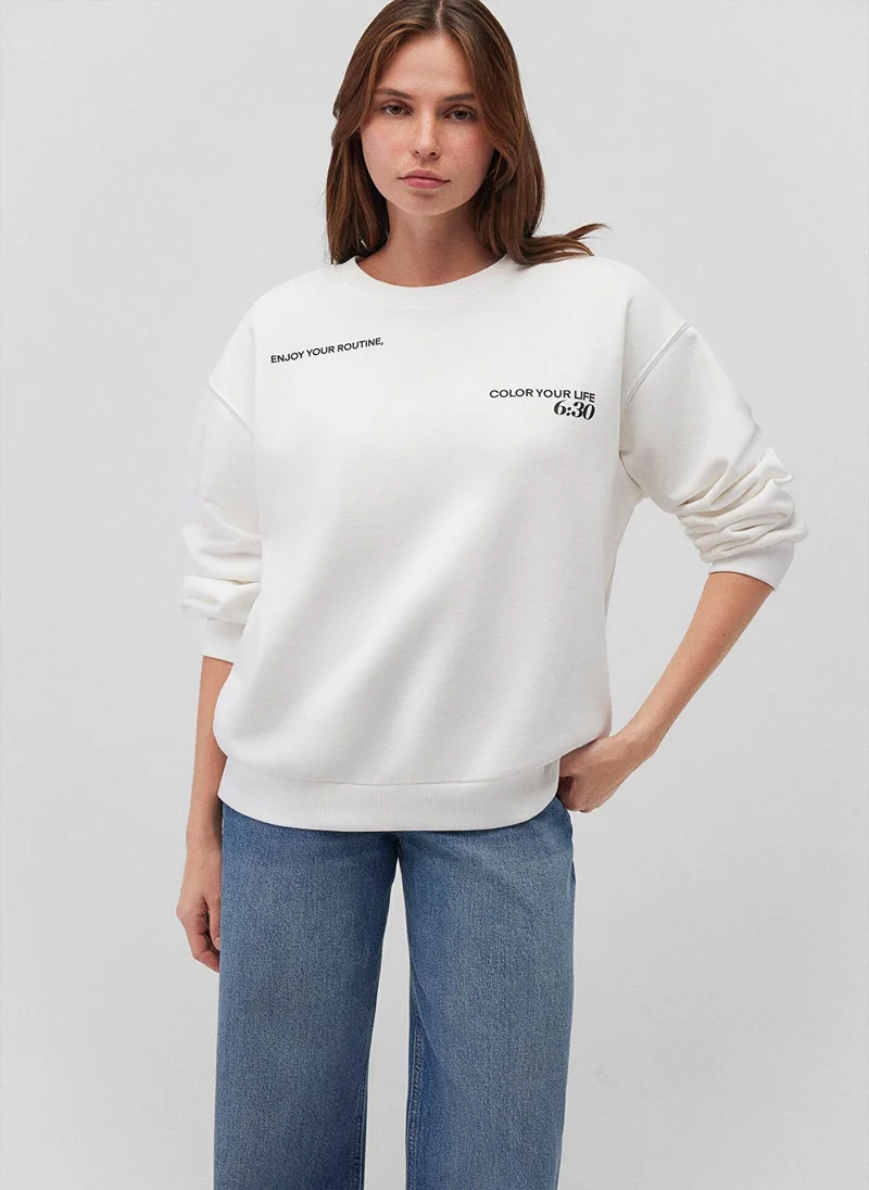 MAVI White Sweatshirt