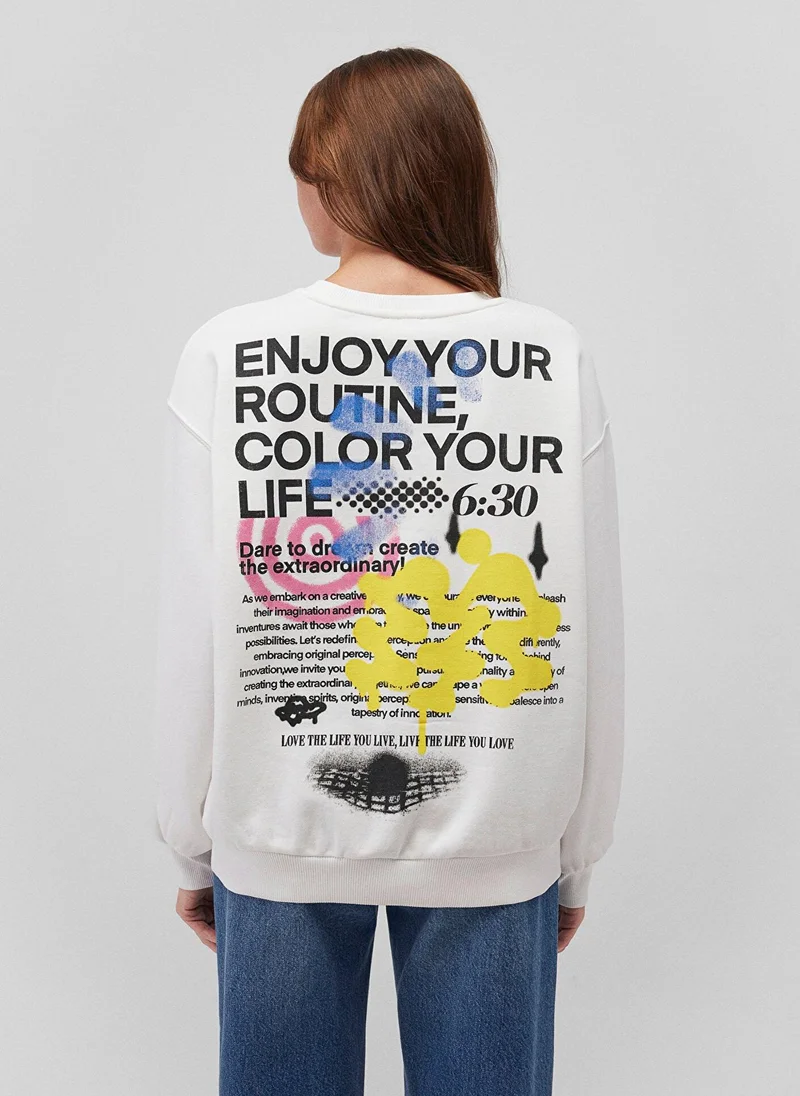 MAVI White Sweatshirt