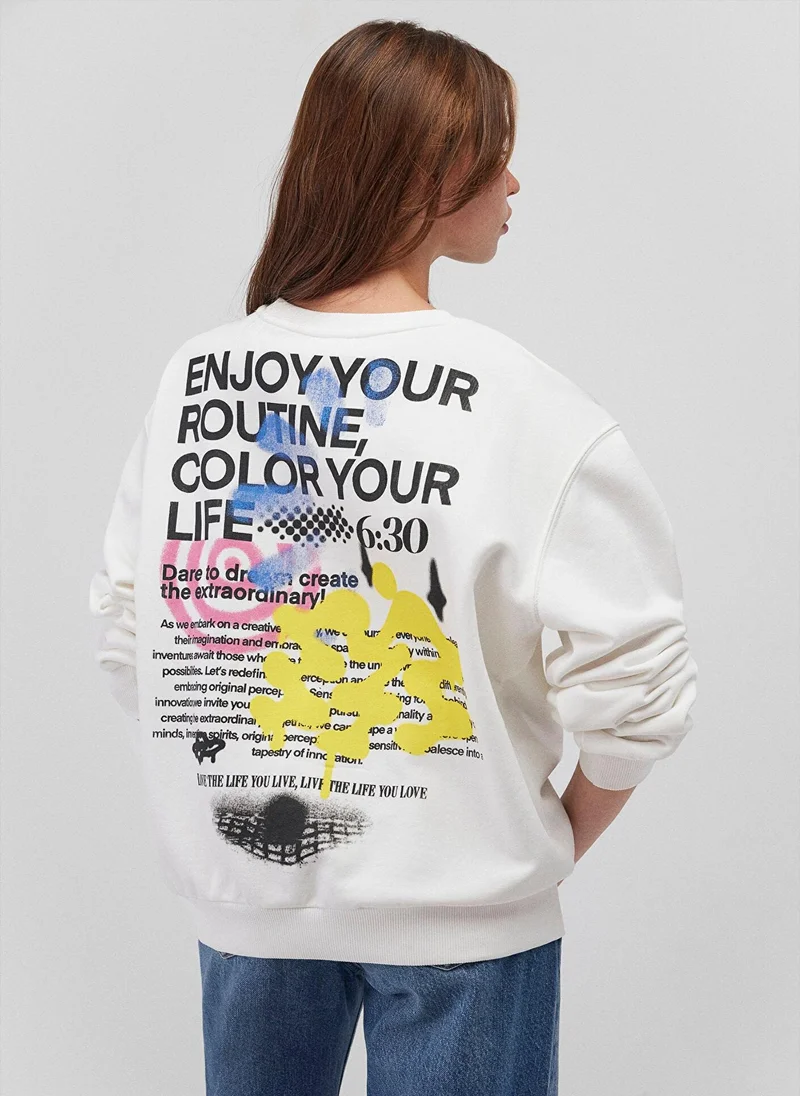 MAVI White Sweatshirt