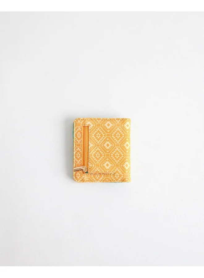 Chumbak Chumbak Mustard Yellow Polyurethane Women's Mini Wallet