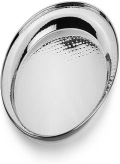 KEDGE Kedge Stainless Steel Hammered Oval Tray, 35 Cm X 24.5 Cm Size  - Image 2