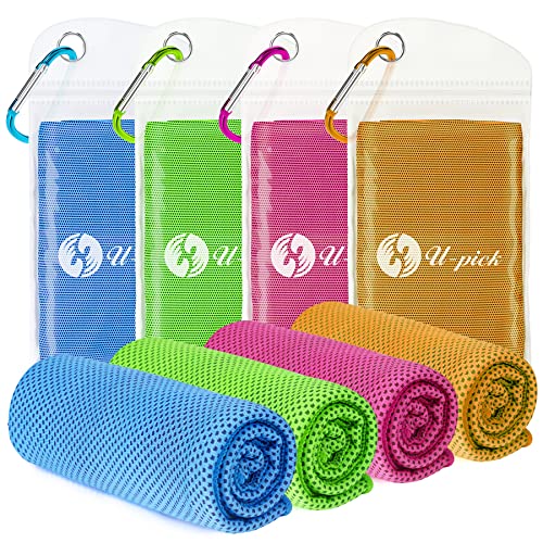 Upick Cooling Towels 40x12Cooling Towel for Neck and FaceSoft Breathable Ice Towel for GymYogaWorkoutSportCampingCruise