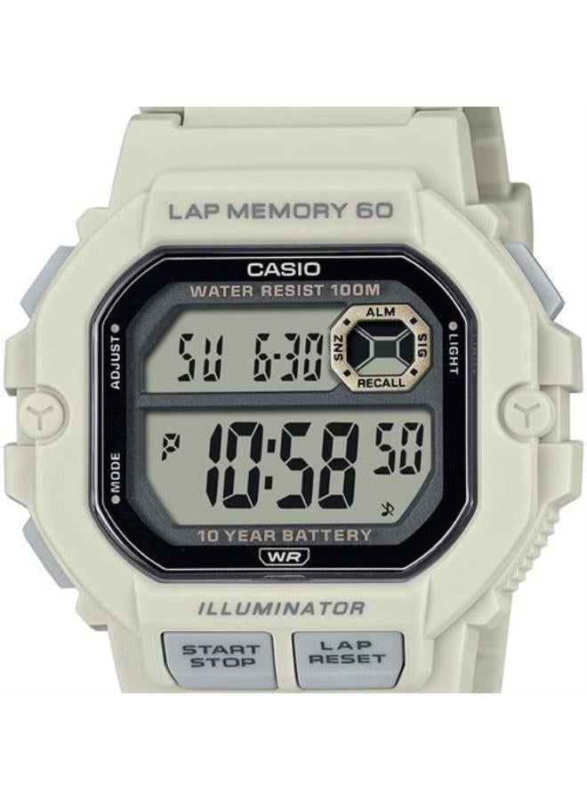كاسيو ساعة رقمية من الراتنج WS-1400H-8AVDF - Image 3