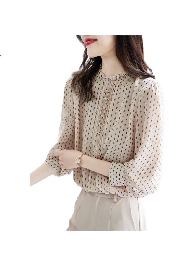 dme Polka Dot Bubble Sleeve Shirt - Image 3