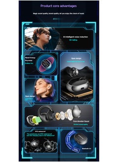Monster Monster AC600 Wireless Bluetooth Earbuds - HiFi Sound, Waterproof, Extended Battery Life, Compatible with Huawei  - Image 3