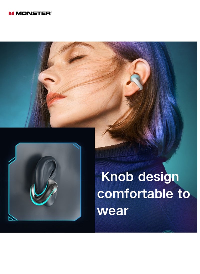 Monster Monster AC600 Wireless Bluetooth Earbuds - HiFi Sound, Waterproof, Extended Battery Life, Compatible with Huawei  - Image 4