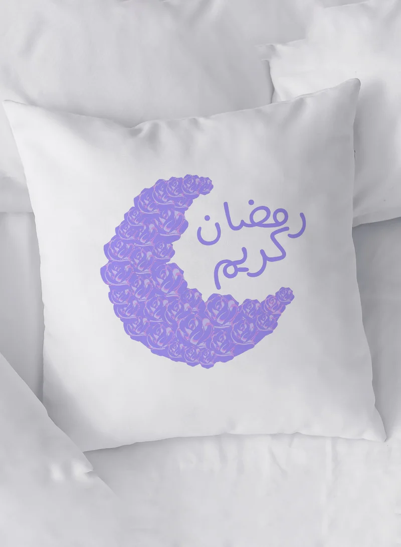 لوحة غطاء وسادة من البوليستر بتصميم رمضان كريم