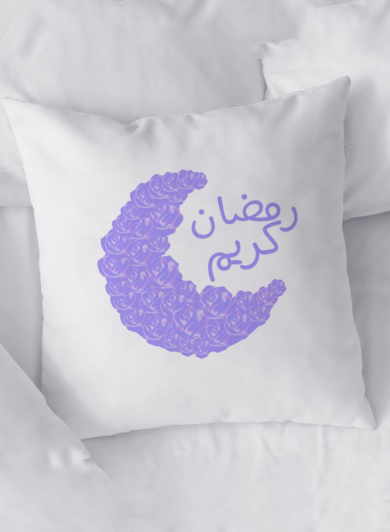 لوحة غطاء وسادة من البوليستر بتصميم رمضان كريم - Image 1