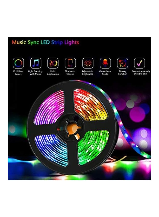 شريط إضاءة LED مع جهاز تحكم عن بعد متعدد الألوان 1.08كيلوجرام - Image 2