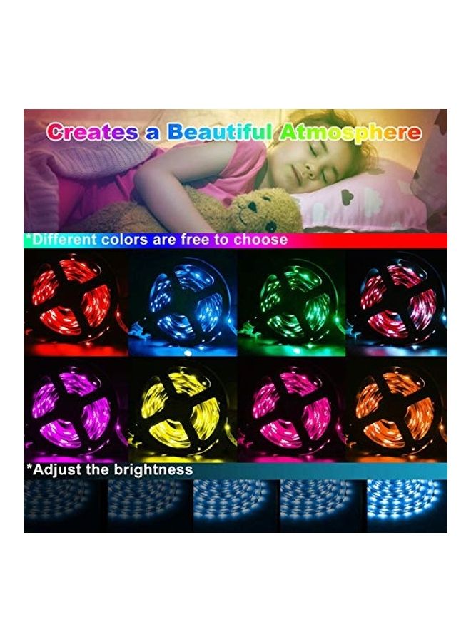 شريط إضاءة LED مع جهاز تحكم عن بعد متعدد الألوان 1.08كيلوجرام - Image 3