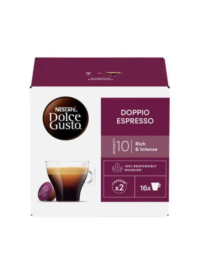 Dolce Gusto Nescafe – Doppio (Double) Espresso – 16 capsules - Image 1