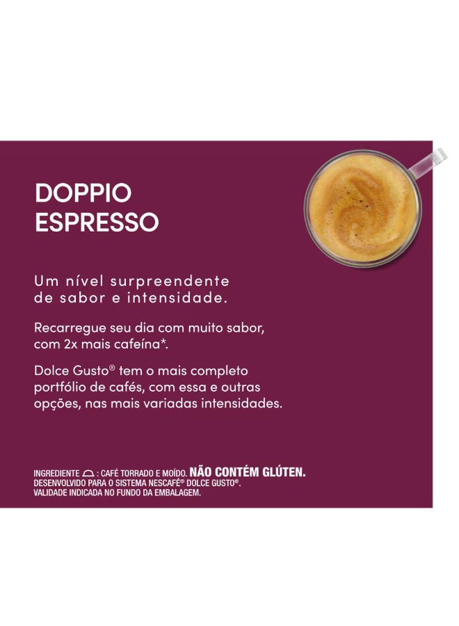 Dolce Gusto Nescafe – Doppio (Double) Espresso – 16 capsules - Image 2