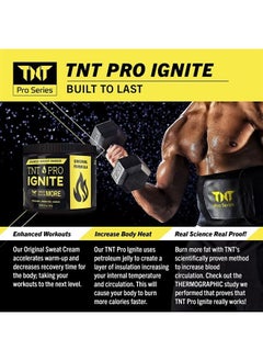 TNT Pro Series TNT Workout Enhancer Sweat Gel: Hot Cream for Waist Tummy Belly, Sweet Scent - Thigh & Arm Hot Sweat Cream: Exercise Thermogenic Cream for Men & Women, Heat Skin Lotion 