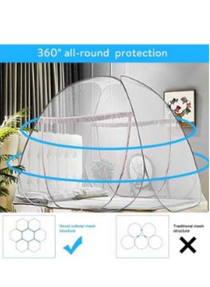 Foldable Mosquito Net For Double Bed  - Image 3