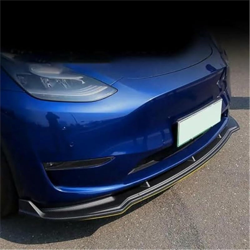 QASULER Front Bumper Lip Diffuser for Tesla Model Y - Image 4
