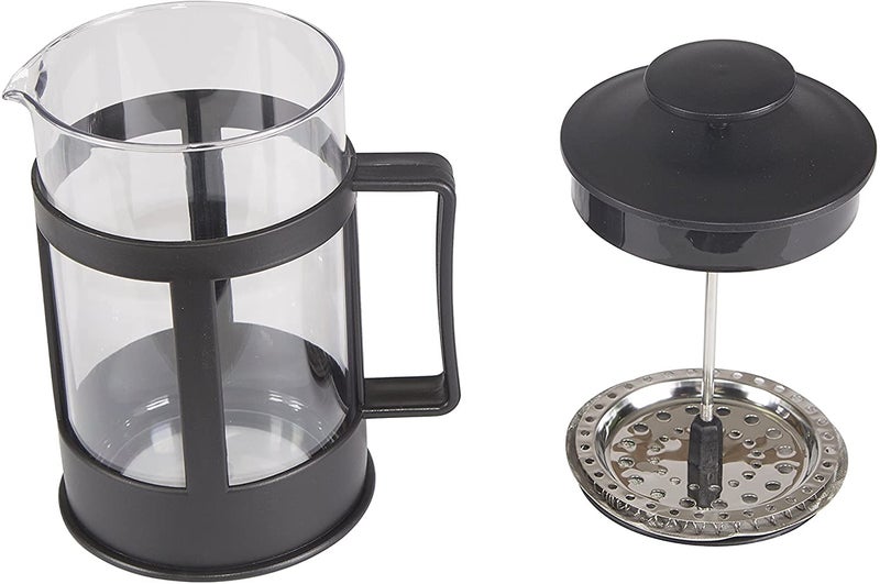 MIBRU French Press Coffee Pot with Borosilicate Glass Cup 300ml 1-2 Cup Fresh Press Black MIBRU COFF - Image 2