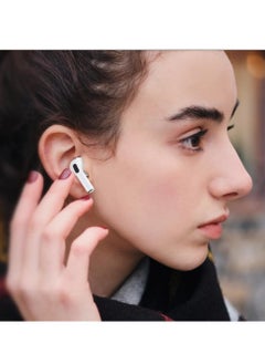 RIVERSONG Airfly L3 Environmental Noise Cancellation Earbuds, 30Hrs Playtime, SweatProof, White Color  - Image 2