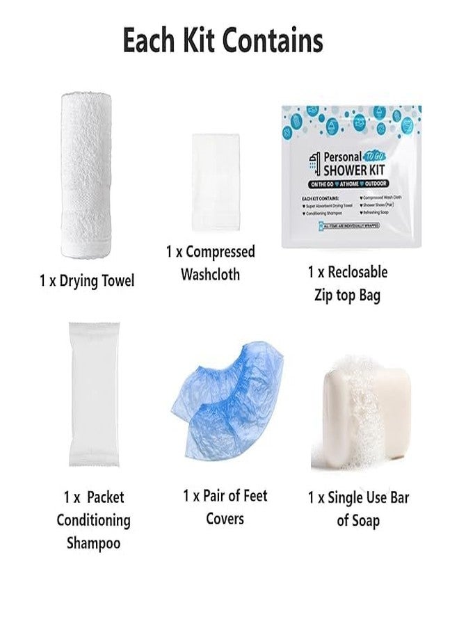 pH Advantage مجموعة دش شخصية مدمجة للسفر - رفيقك للنظافة أثناء السفر، الصالة الرياضية، والمغامرات الخارجية (10) - Image 2