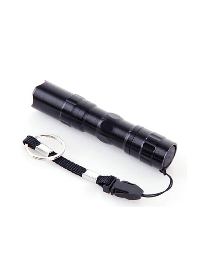 Aluminum Mini Flashlight Outdoor Emergency Lighting Gift Box Flashlight LED Lamp Battery White Box Small Flashlight Gift-Color:White Box  - Image 2