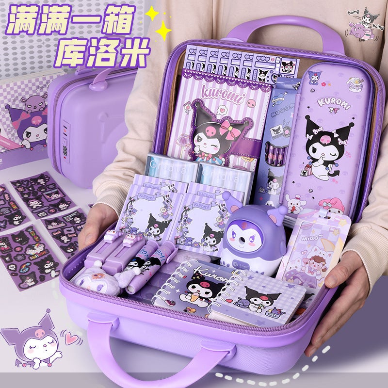 Kuromi Handbook Gift Box Kuromi Stationery Set Primary School First Grade School Supplies Girls Birthday Gift - Image 3