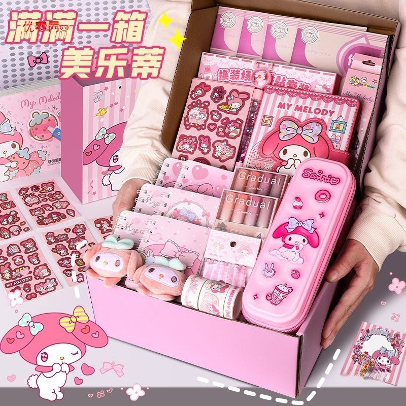 Kuromi Handbook Gift Box Kuromi Stationery Set Primary School First Grade School Supplies Girls Birthday Gift - Image 5