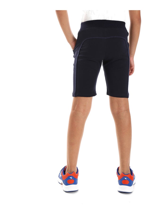DIADORA - Printed Cotton Short For Boys - Image 1