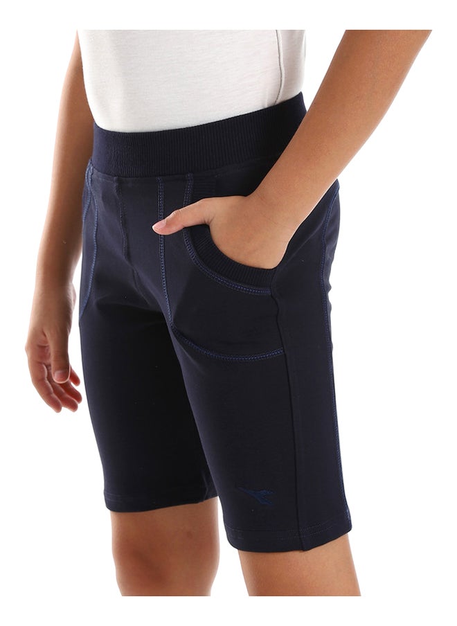 DIADORA - Printed Cotton Short For Boys - Image 1