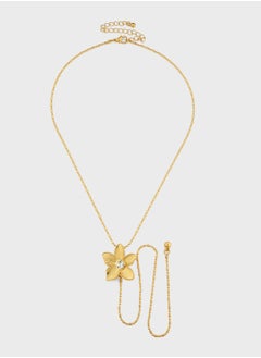 ELLA Pearl Lariat Necklace  - Image 1