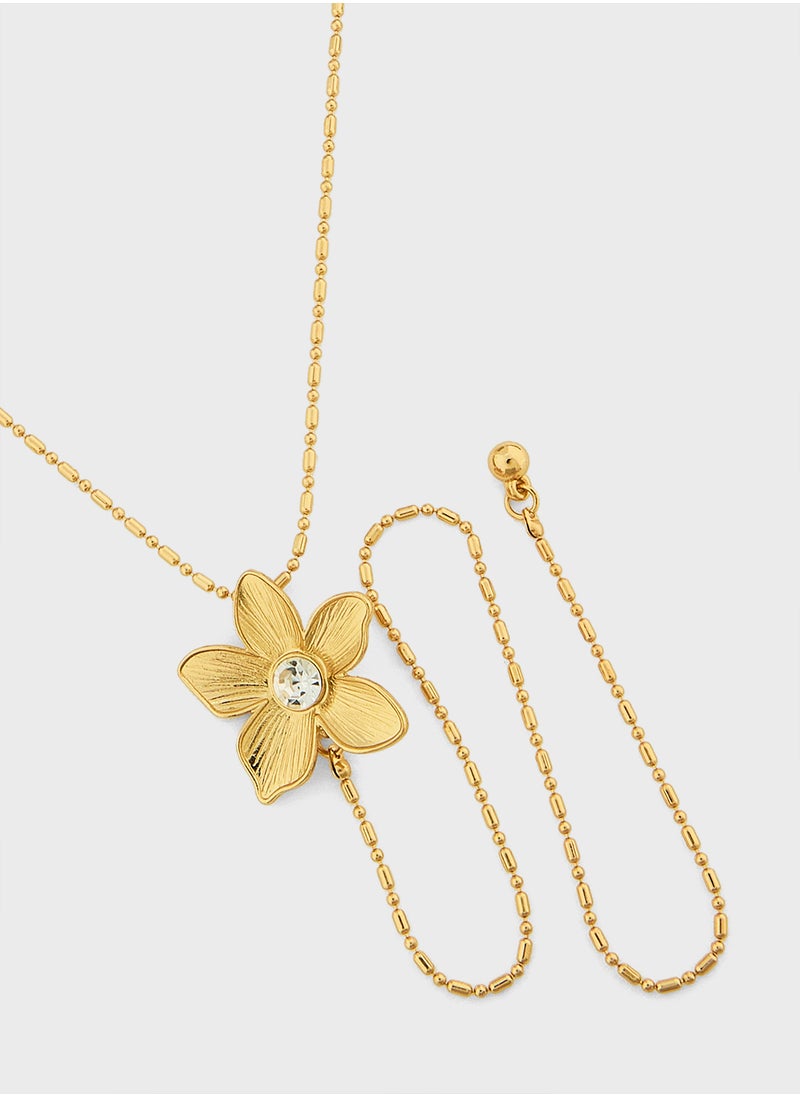 ELLA Pearl Lariat Necklace  - Image 2