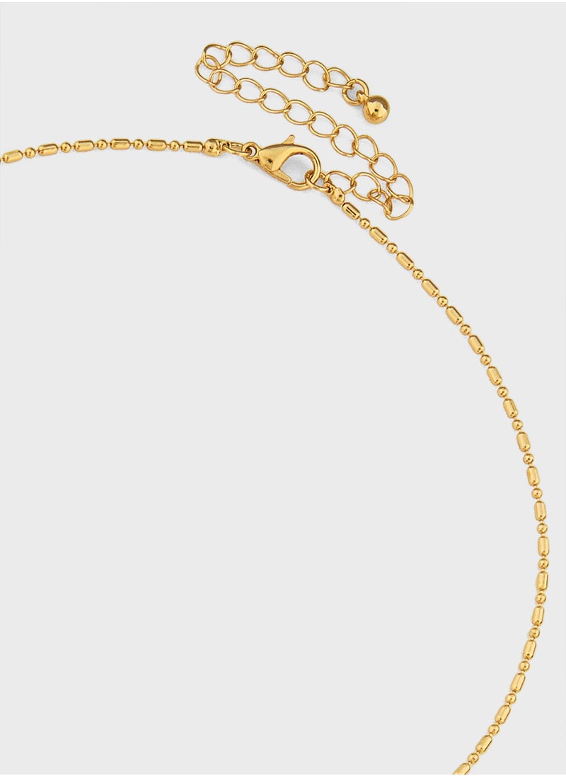 ELLA Pearl Lariat Necklace  - Image 3