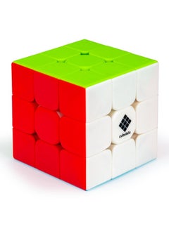 Cubelelo Cubelelo Drift Warrior 3x3 Stickerless Cube | Beginner Speedcube for Kids & Adults | Magic Speedy Stress Buster Brainstorming Puzzle (Multicolor) | Durable and Smooth Cube with Anti-Pop Design  - Image 1