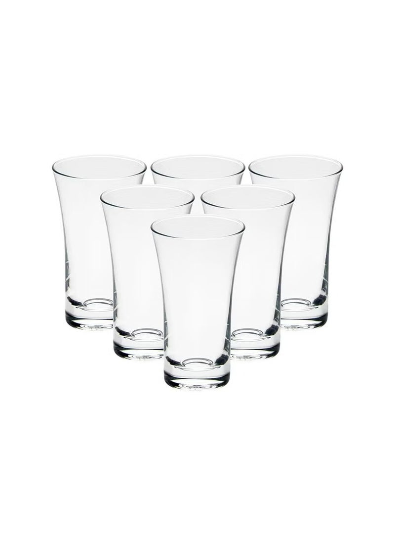 erorex 12 Pieces Double Shot Glass Bar Glass Shot Vodka Liquor Glass Party  - Image 1