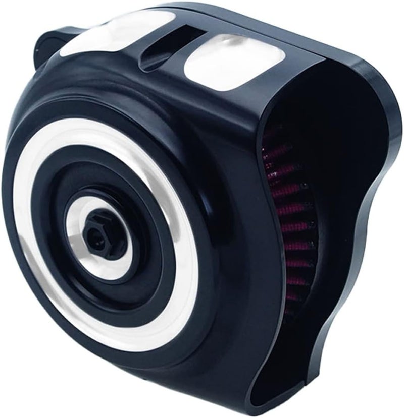 QASULER Motorcycle Vintage Air Cleaner Intake Kit - Image 1