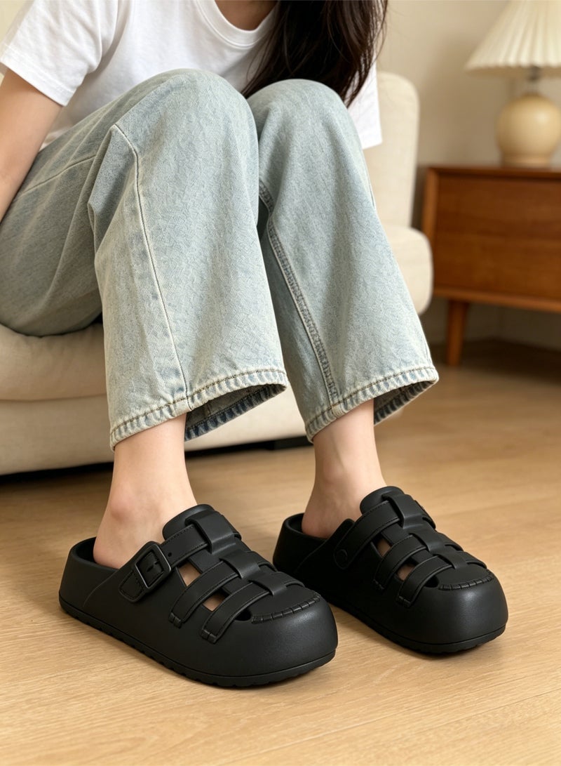 Designer-inspired breathable slip-on sandals for men and women, stylish and comfortable, perfect for the beach, pool, and casual occasions. - Image 2