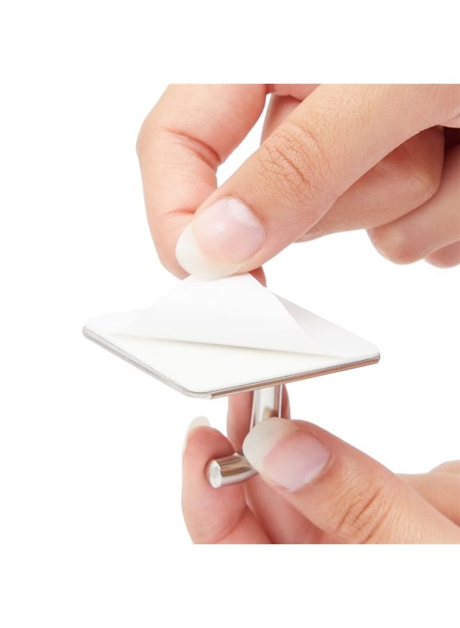 Okuna Outpost Loofah Bath Set with 1 Loofah on A Stick, 2 Sponge Poufs, and 1 Shower Hook - Image 2