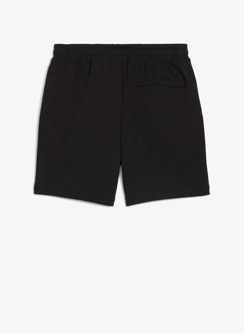 Puma PUMA Black Youth Essential Relaxed Shorts  | Best Price UAE