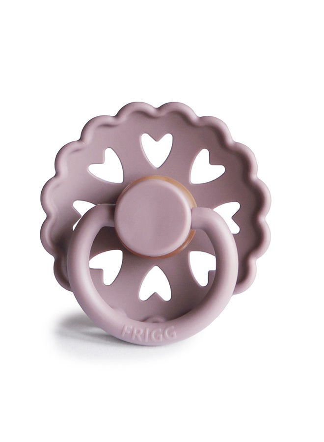 FRIGG Fairytale Latex Baby Pacifier 0-6M 1-Pack The Little Mermaid - Size 1 - Image 1