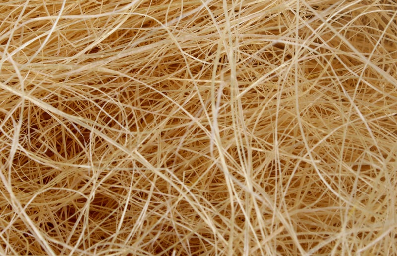 Sansam 0.55 LB Cream Sisal Fiber for Easter Basket Grass, Gift Box and Vase Filling, Natural Excelsior Packing Filler, Nest for Birds and Pets, Moss for Indoor Potted Plants and Crafts - Image 1