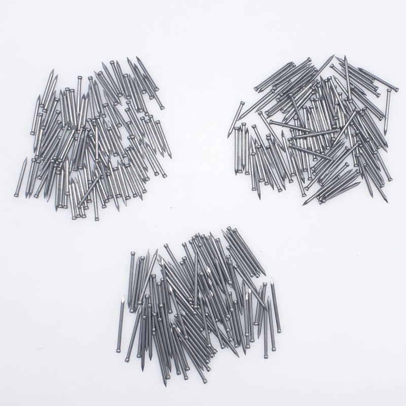 OMOTOOL Finishing Nails Assortment Kit (280 pcs), Concrete Steel Nails for baseboard and Woodworking, Suit for Masonry and Pine,3 Size Assortment - Image 4