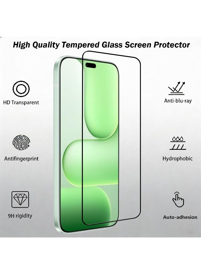 Wechdo 2 Pack for Honor 600 Lite 5G Premium Tempered Glass Screen Protector, 1 Pack Front Screen Protector and 1 Pack Camera Lens Film, with 9H Hardness, Anti-Fingerprint, Anti-Shatter, Bubble-Free & Easy Installation - Image 5