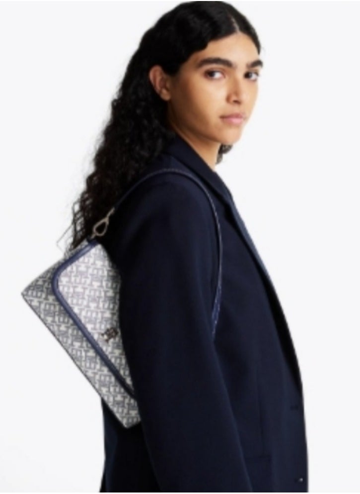 Tommy Hilfiger Plus - Tommy Hilfiger Plus Monoplay Flap Crossbody Bag - Image 1