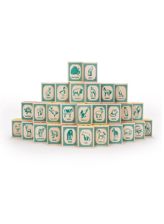 Uncle Goose Spanish Blocks - Made in The USA - Image 2
