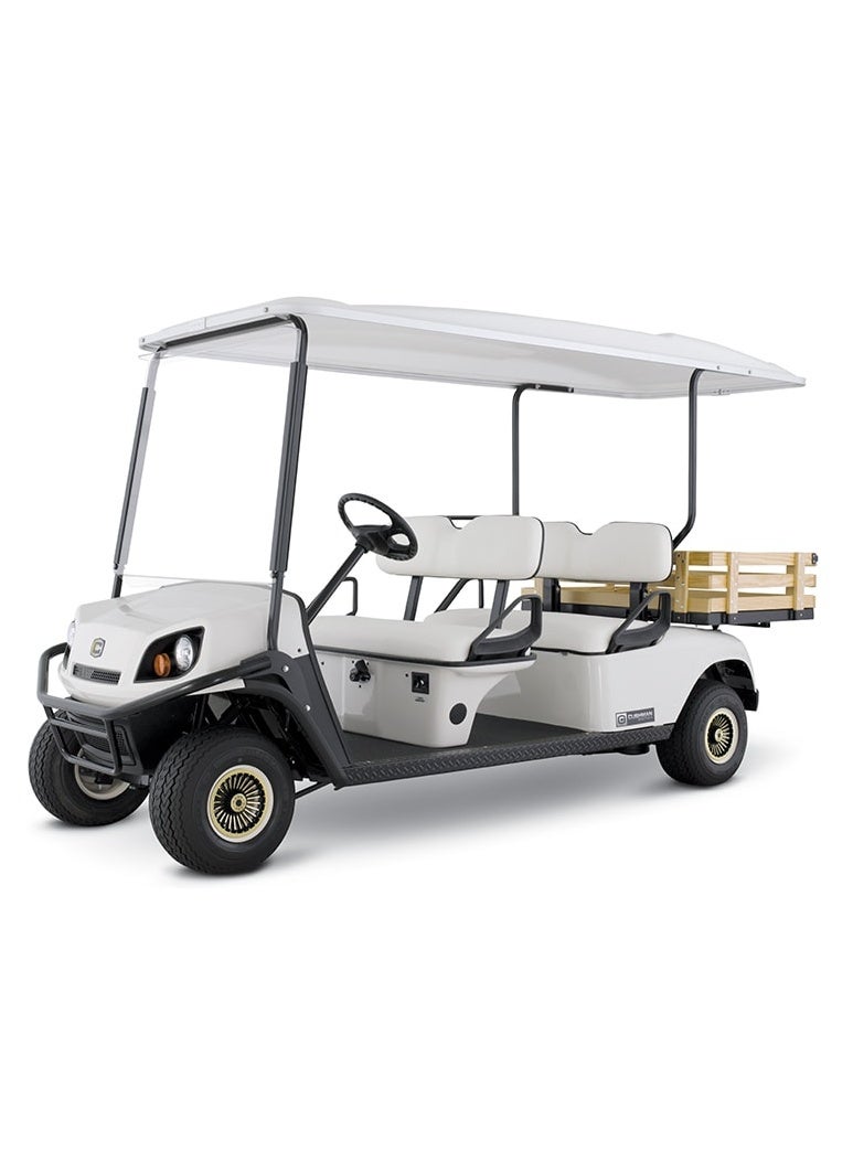 CUSHMAN 4 SEATER SHUTTLE 4 ELIT WHITE MADA IN USA