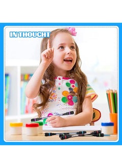 DMG TECH Spinning Pen 4Pcs Spinning Rotating Pen Rolling Finger Rotating Pen Fidget Pens Anti Slip Coating Spinning Rotating Pen Decompression Gel Pens For Kids Adults  - Image 2